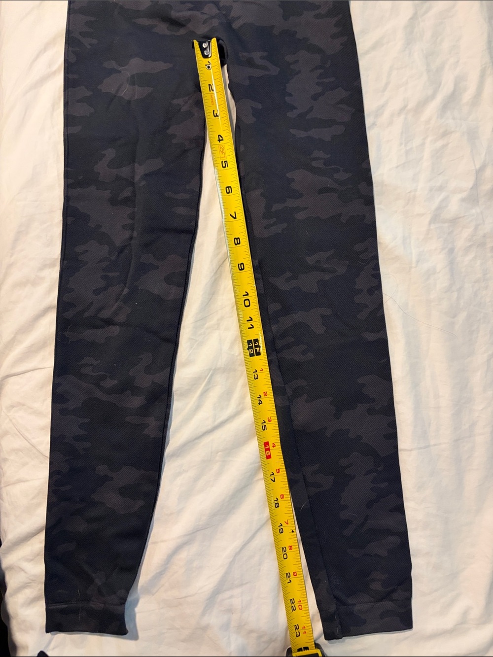 SPANX Black & Gray Camo High-Waist Leggings